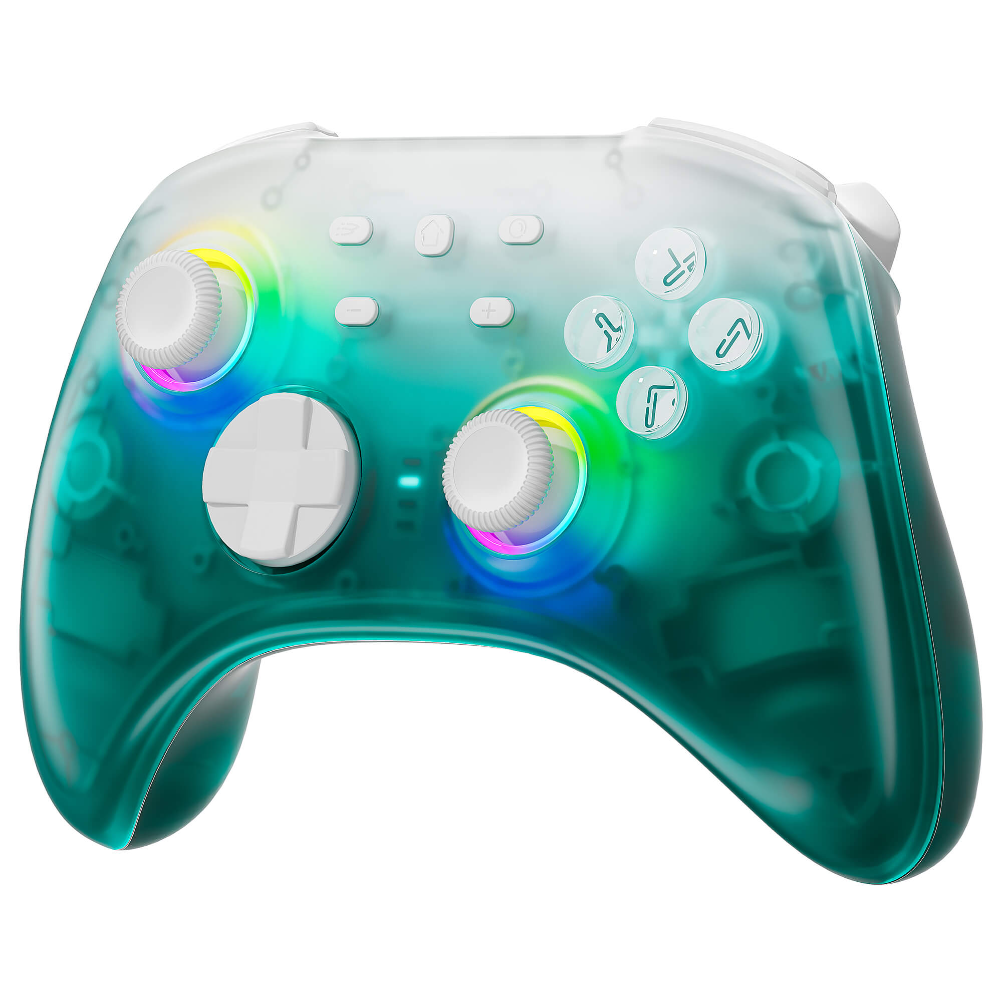Mytrix Black Ice Wireless Pro Controller with Hall Effect Joysticks/Hall Trigger (No Drift), Compatible with Nintendo Switch, Windows PC, iOS, Android, and Steam/Steam Deck Mytrix Black Ice Wireless Pro Controller with Hall Effect Joysticks/Hall Trigger (No Drift), Compatible with Nintendo Switch, Windows PC, iOS, Android, and Steam/Steam Deck